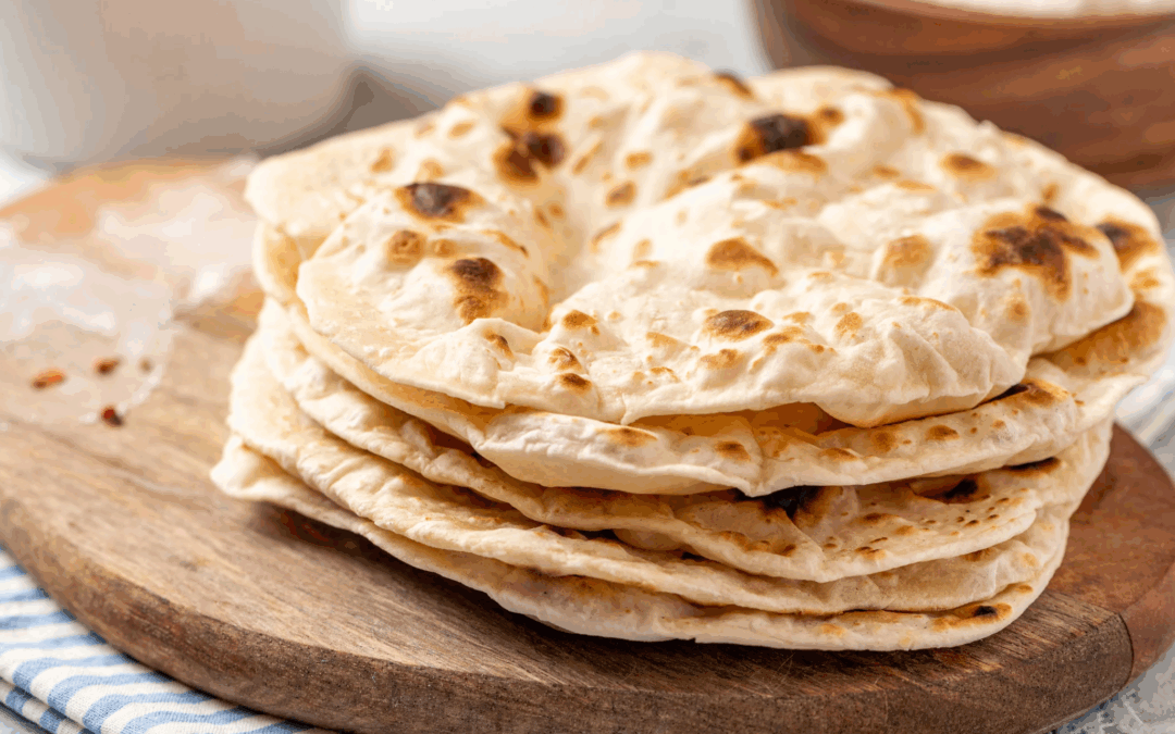خبز العدس الصحي (بدون طحين أو خميرة)